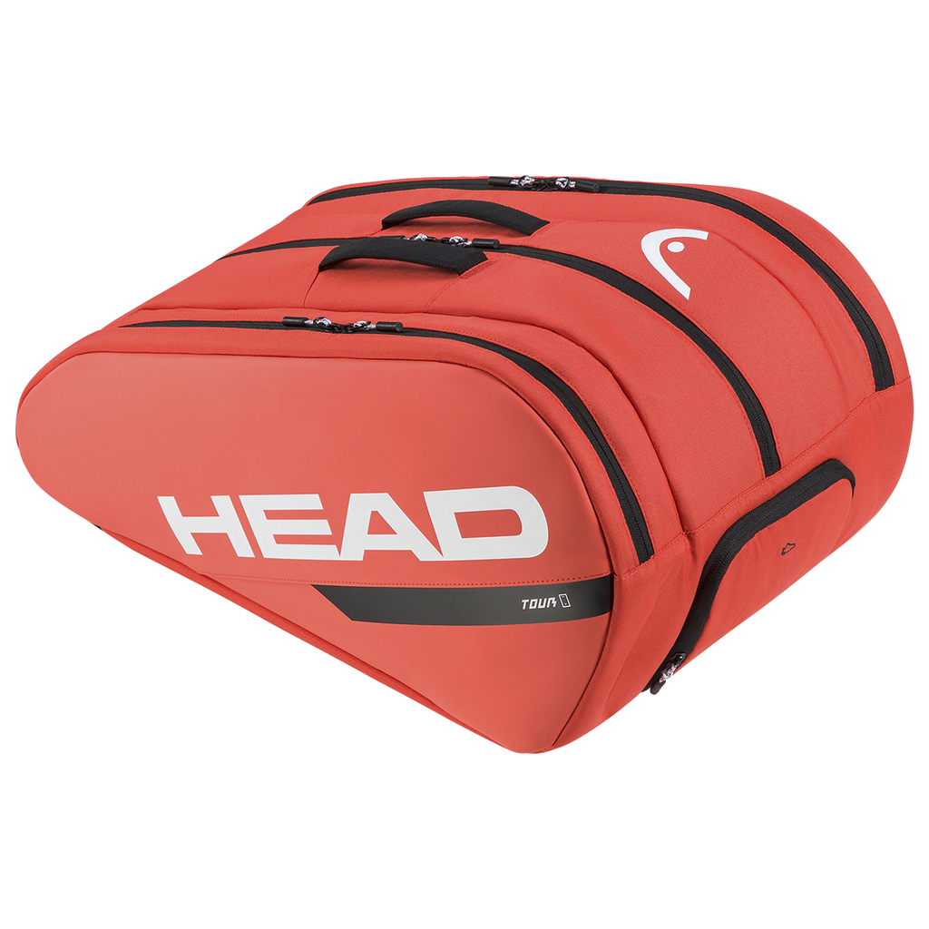 HEAD Base Padel Bag Unisex, Noir/Orange, M : : Sports et Loisirs