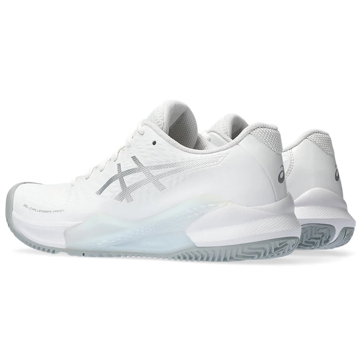 Asics Women's Gel Challenger 14 Padel Shoes White Pure Silver