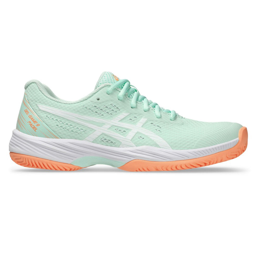 Asics Women's Gel Game 9 Padel Shoes Mint Tint