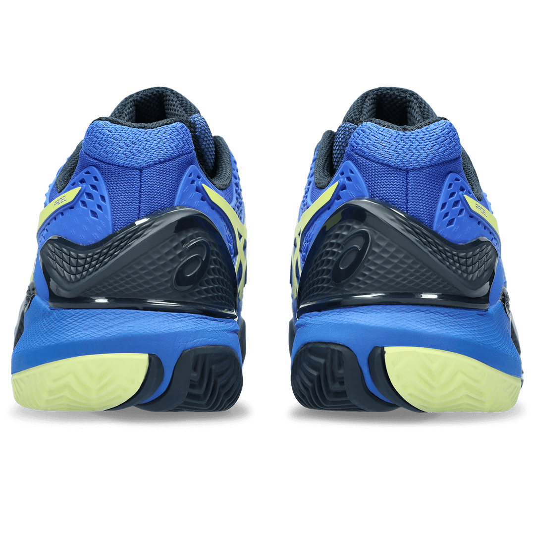Asics Men's Gel Resolution 9 Padel Shoes Illusion Blue Glow Yellow
