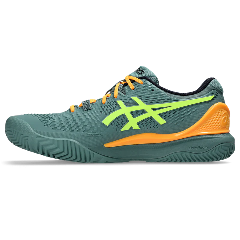 Asics Men's Gel Resolution 9 Padel Shoes Cleadon Safety Yellow