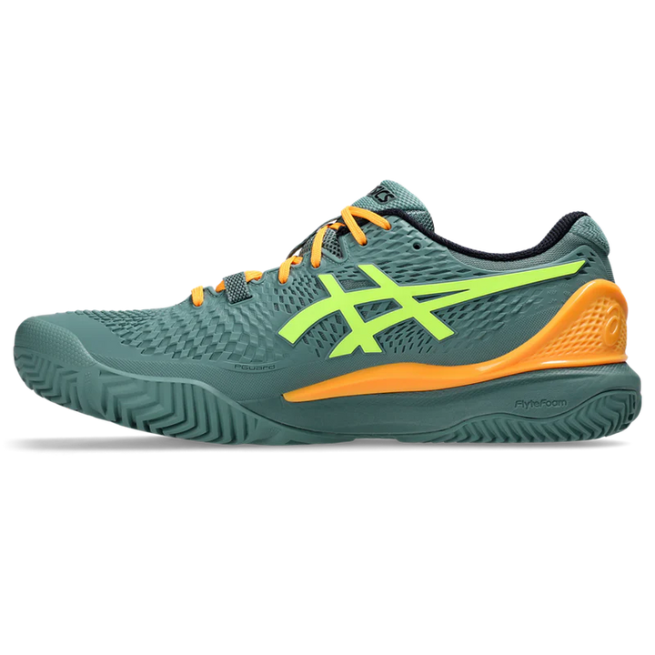 Asics Men's Gel Resolution 9 Padel Shoes Cleadon Safety Yellow