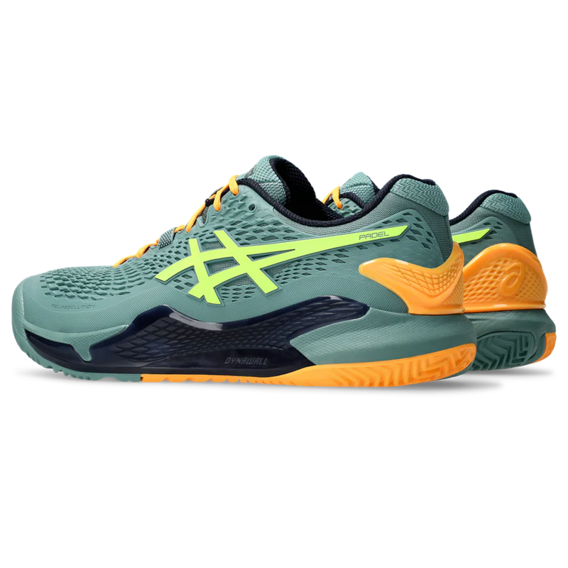 Asics Men's Gel Resolution 9 Padel Shoes Cleadon Safety Yellow