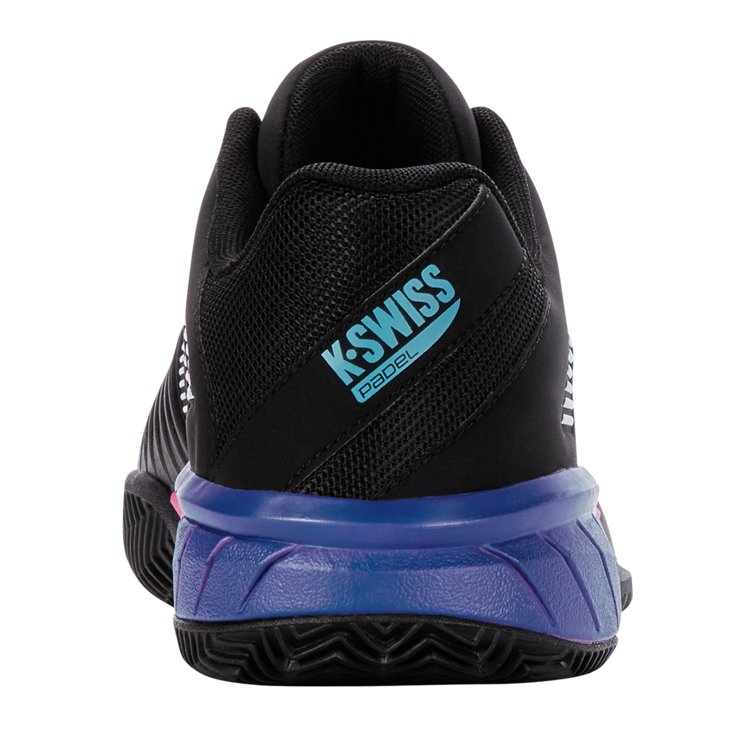 K-Swiss Men's Express Light 3 HB Padel Shoes Black Blue Neon Pink