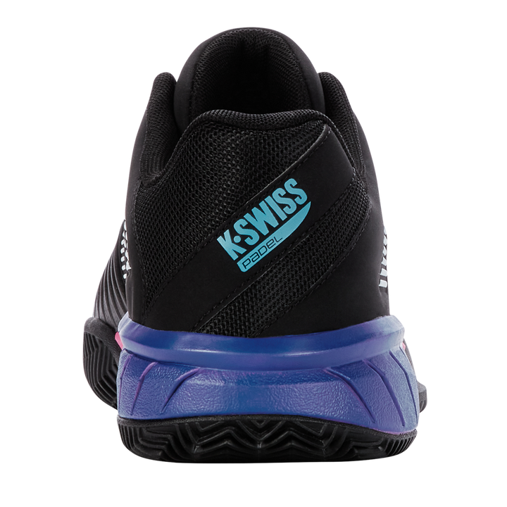 K-Swiss Men's Express Light 3 HB Padel Shoes Black Blue Neon Pink